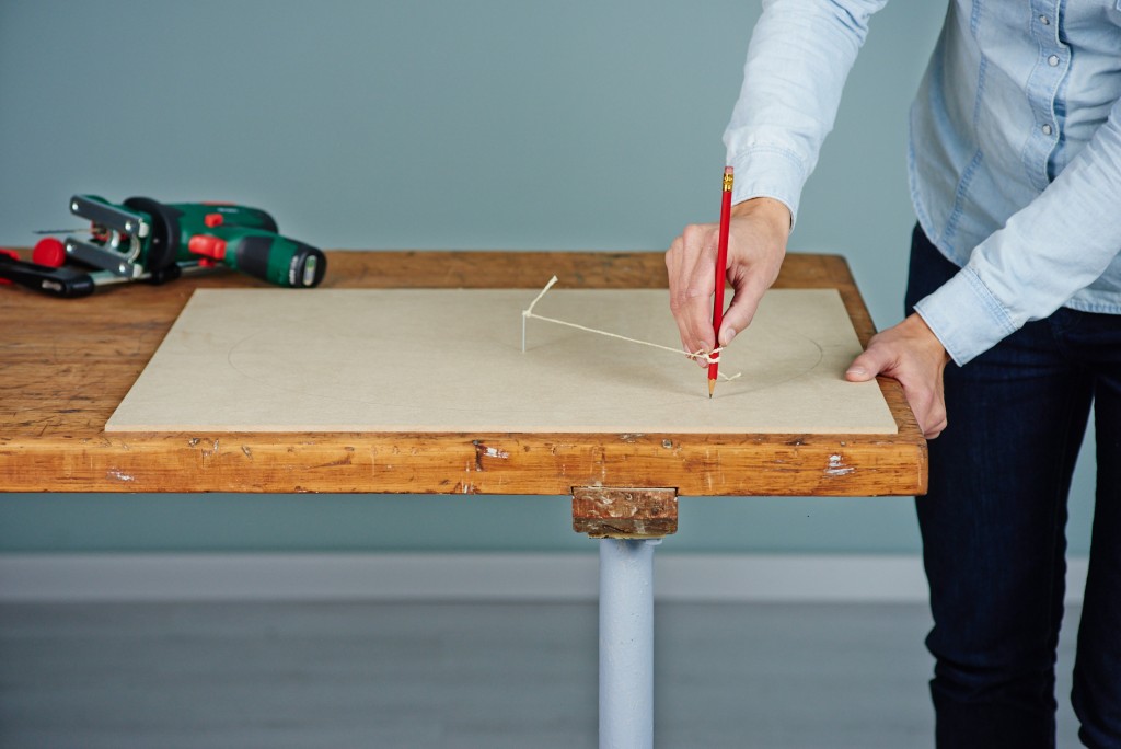 Winterreifen wird zum Pouf