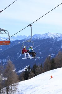 Ski fahren am Rosskopf