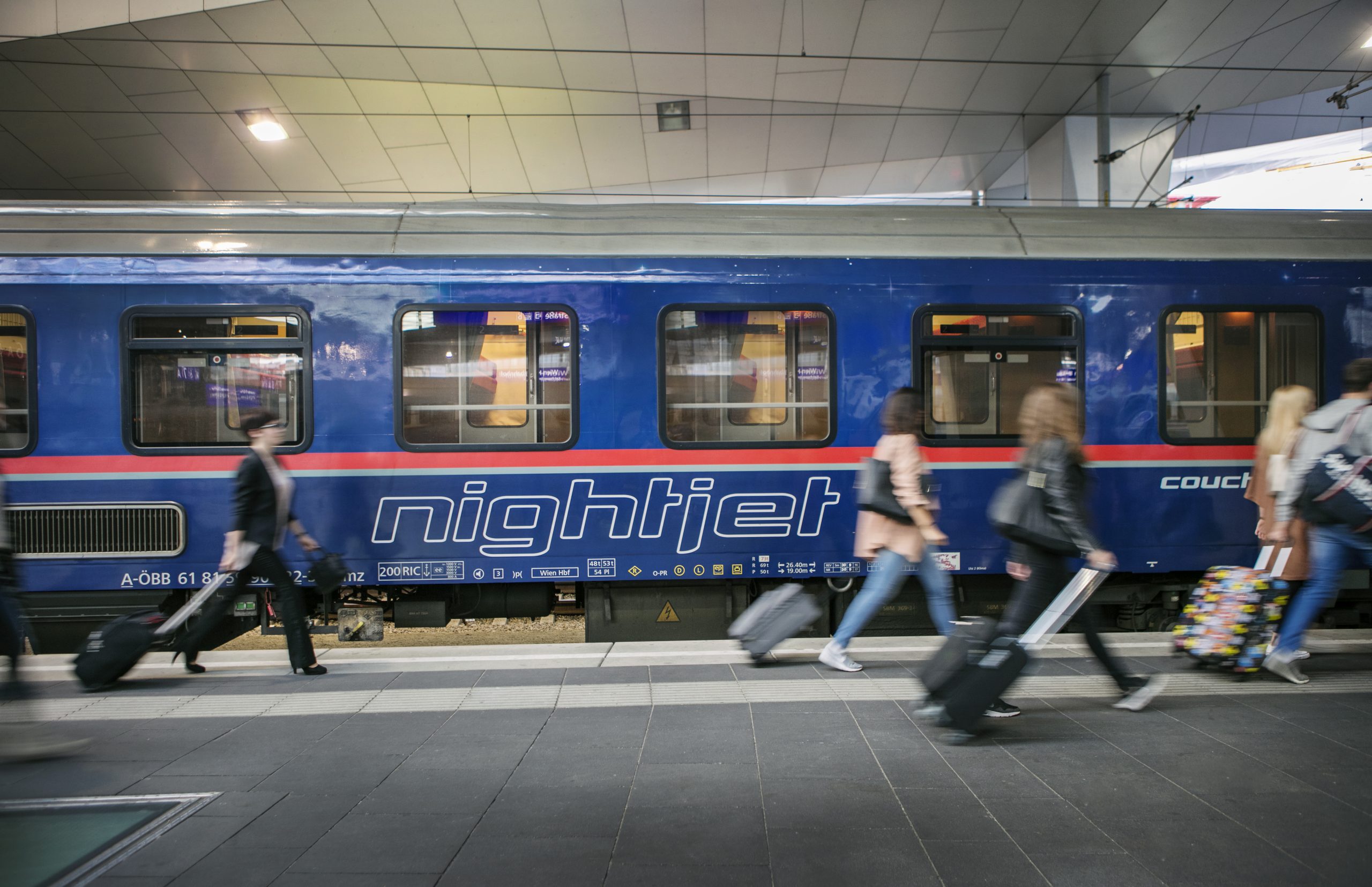 Nachtzug Nightjet ÖBB