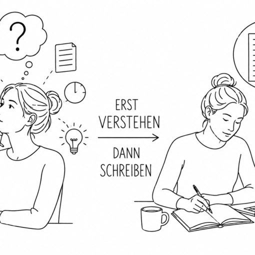Schreiben lassen oder lernen