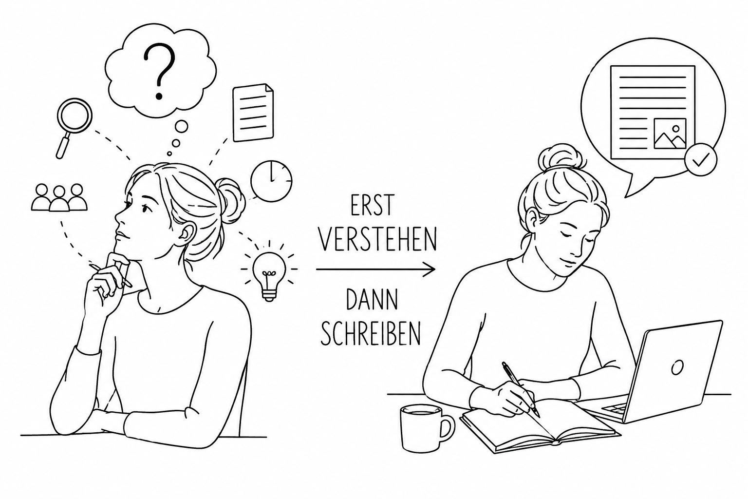 Schreiben lassen oder lernen